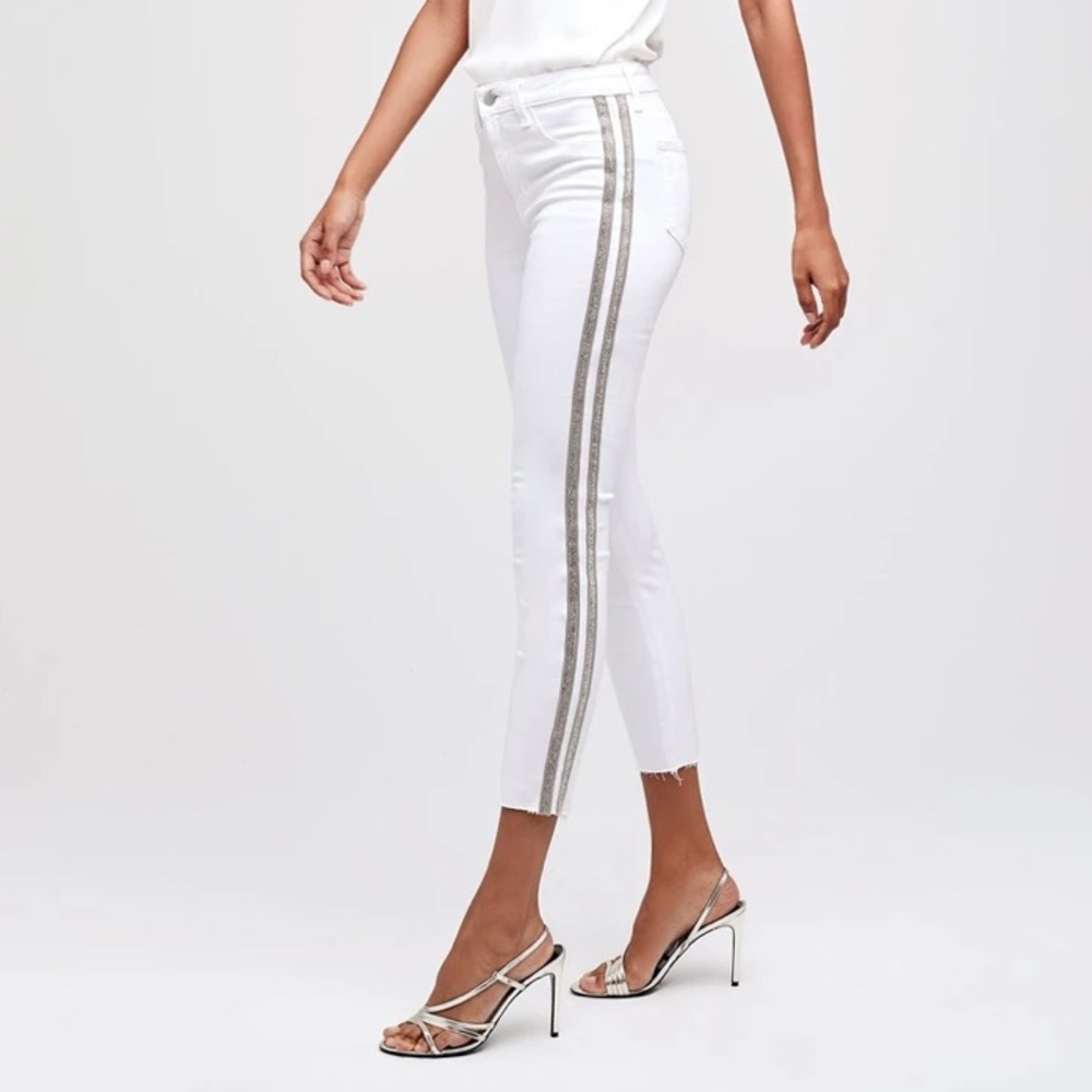 Margot L’agance White Jeans